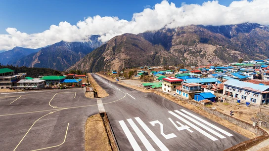 Aeropuerto de Lukla, en Nepal Aeropuerto de Lukla, en Nepal