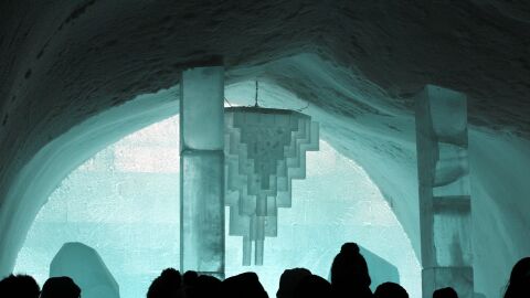 Hotel de hielo en Finlandia