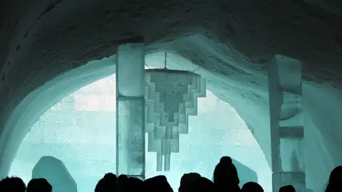 Hotel de hielo en Finlandia Hotel de hielo en Finlandia