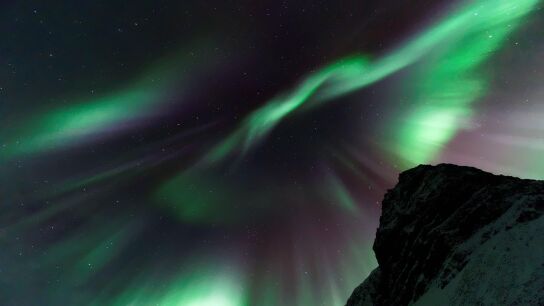 Aurora boreal en Islandia