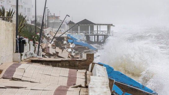  Imagen del paseo mar&iacute;timo de Matalasca&ntilde;as, en Almonte (Huelva)