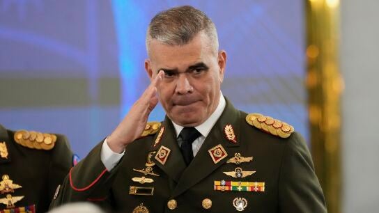 El ministro de Defensa venezolano, Vladimir Padrino, en Caracas. 