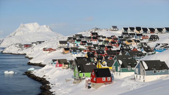 Imagen de la poblaci&oacute;n de Nuuk, en Groenlandia
