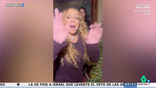 El "grito terrorífico" de Mariah Carey al dar por finalizada la Navidad: "Deja de recibir su dinerito" El "grito terrorífico" de Mariah Carey al dar por finalizada la Navidad: "Deja de recibir su dinerito"
