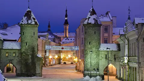 Estonia en invierno Estonia en invierno