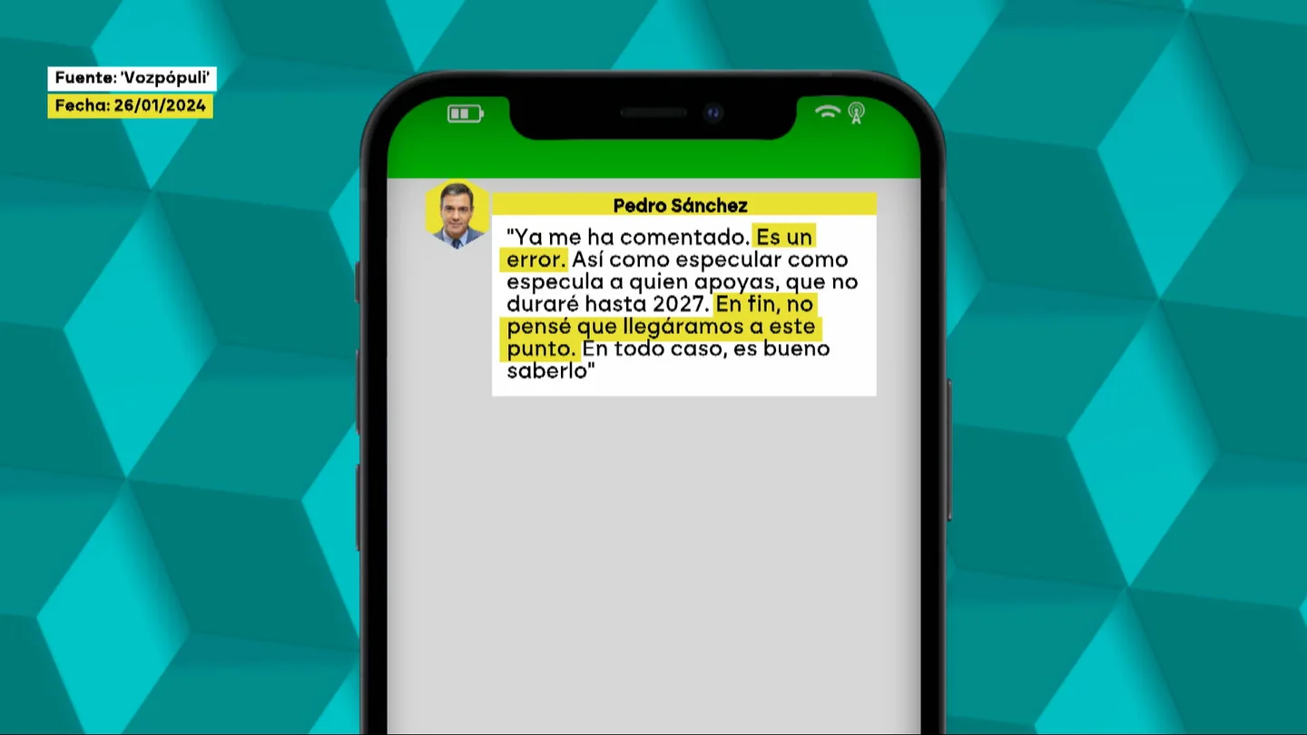 "Sabes que te quiero": los mensajes de Sánchez a Ábalos días antes de la detención de Koldo "Sabes que te quiero": los mensajes de Sánchez a Ábalos días antes de la detención de Koldo