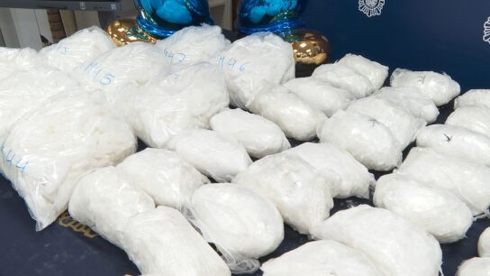 Imagen de la metanfetamina requisada al C&aacute;rtel de Sinaloa en una operaci&oacute;n en Espa&ntilde;a
