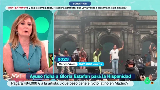 Mayte Alcaraz: "Me cansa escuchar que los que votan al PP, o a Díaz Ayuso, poco menos que les falta un hervor" Mayte Alcaraz: "Me cansa escuchar que los que votan al PP, o a Díaz Ayuso, poco menos que les falta un hervor"