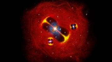 C&uacute;mulo de galaxias en formaci&oacute;n en el universo primitivo