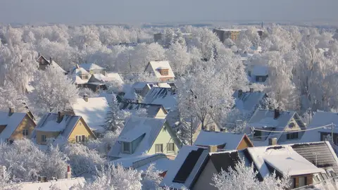 Estonia en invierno Estonia en invierno