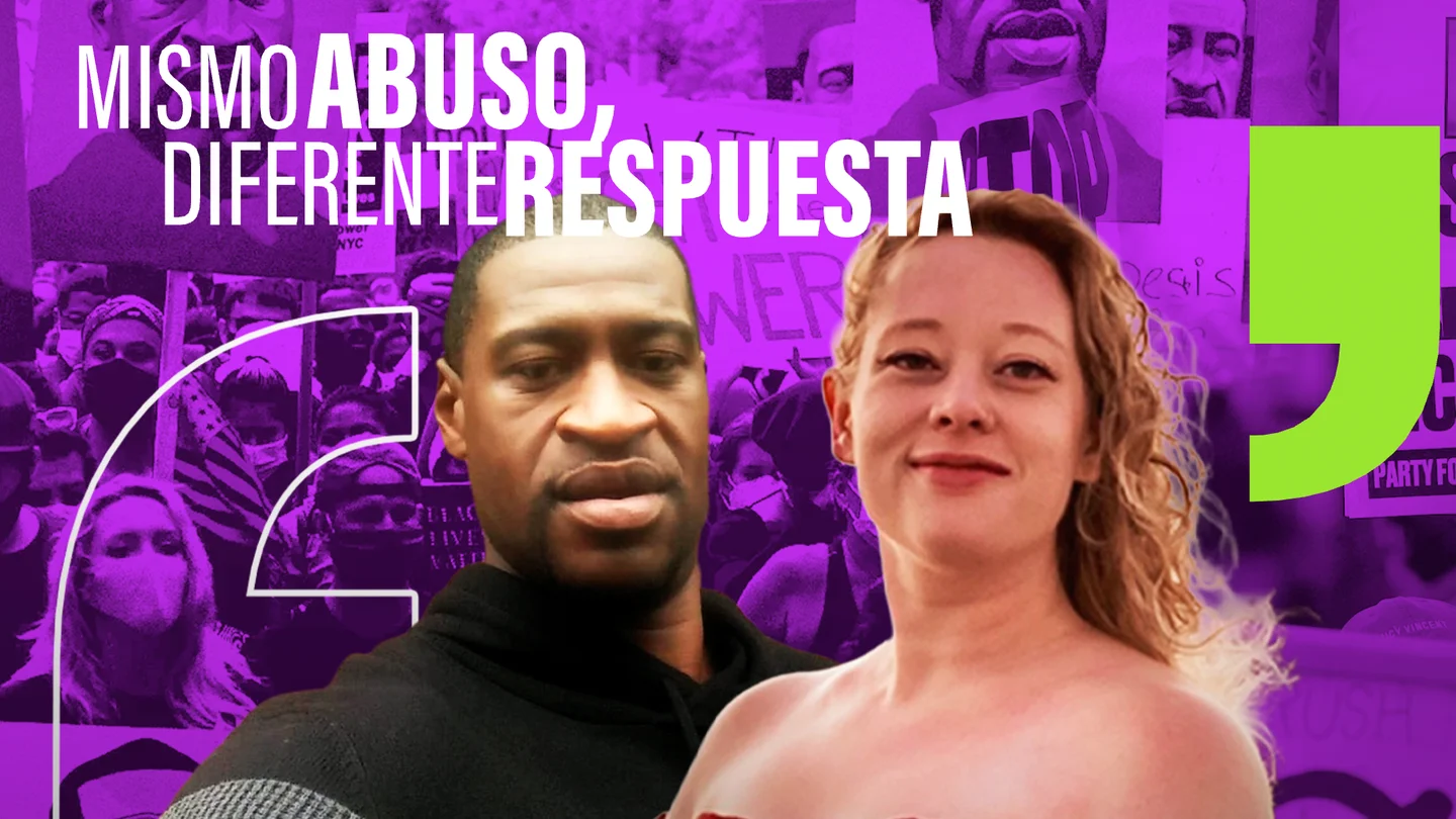 George Floyd y Renee Good. George Floyd y Renee Good.