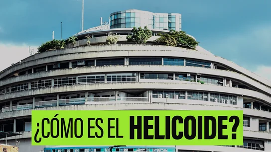 'El Helicoide' por fuera. 'El Helicoide' por fuera.