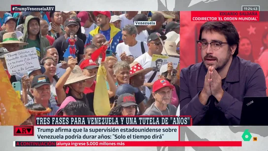 Saldaña advierte que el objetivo del 'trumpismo' no es "llevar la democracia" a Venezuela: "Cuando habla de libertad, se refiere a la económica" Saldaña advierte que el objetivo del 'trumpismo' no es "llevar la democracia" a Venezuela: "Cuando habla de libertad, se refiere a la económica"