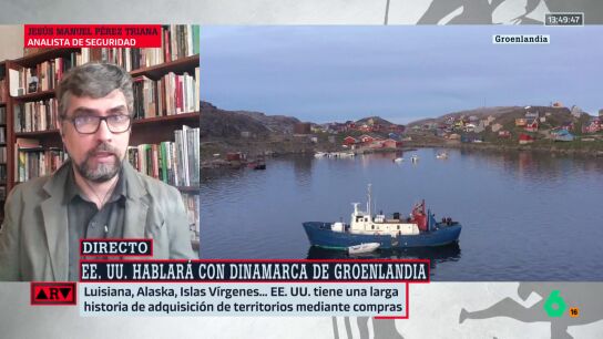 P&eacute;rez Triana, advierte sobre las intenciones de Trump con Groenlandia: "Estamos entrando en un terreno desconocido"