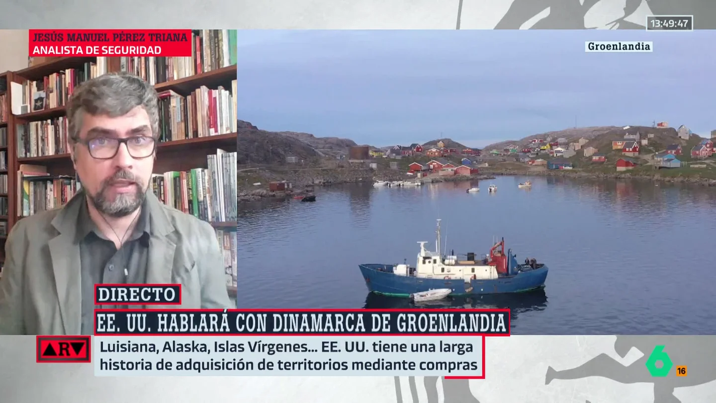 Pérez Triana, advierte sobre las intenciones de Trump con Groenlandia: "Estamos entrando en un terreno desconocido" Pérez Triana, advierte sobre las intenciones de Trump con Groenlandia: "Estamos entrando en un terreno desconocido"