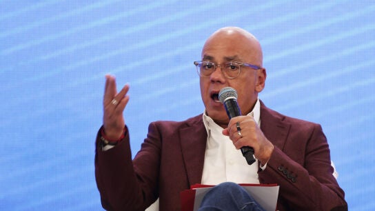 El presidente de la Asamblea Nacional de Venezuela, Jorge Rodr&iacute;guez