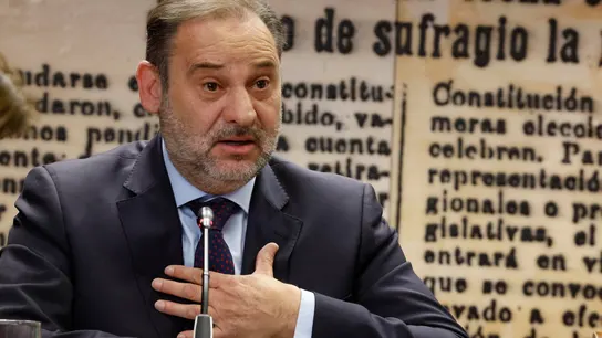 El exministro y ex secretario de Organización del PSOE José Luis Ábalos en una imagen de archivo en la comisión de investigación del caso Koldo del Senado. El exministro y ex secretario de Organización del PSOE José Luis Ábalos en una imagen de archivo en la comisión de investigación del caso Koldo del Senado.