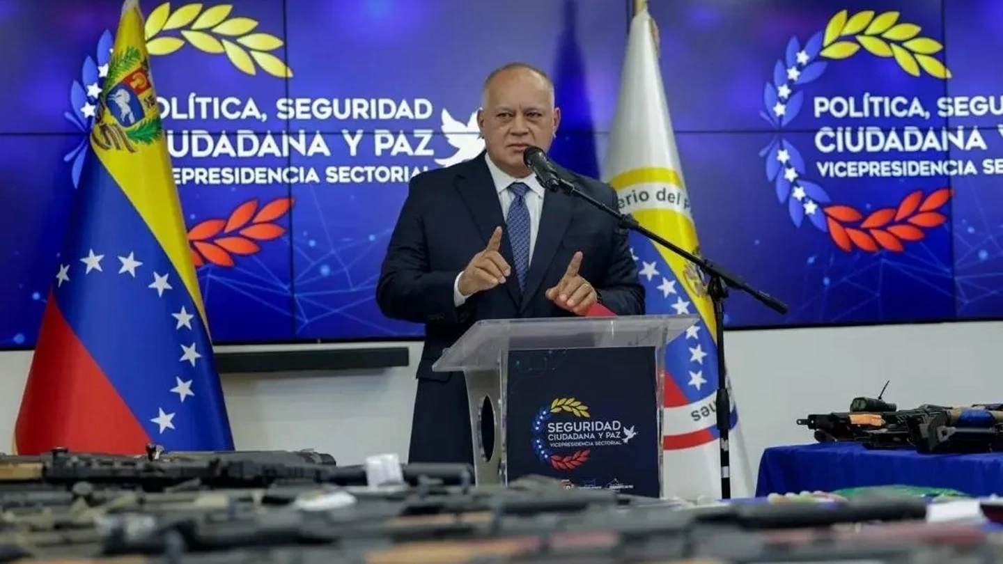 El ministro del Interior venezolano, Diosdado Cabello El ministro del Interior venezolano, Diosdado Cabello