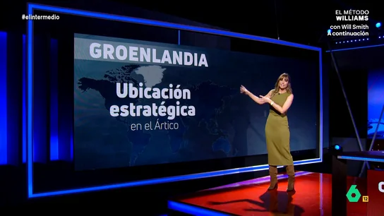 Sandra Sabatés explica la "obsesión" de Donald Trump con Groenlandia: "Podría entorpecer la ruta comercial de Rusia y China" Sandra Sabatés explica la "obsesión" de Donald Trump con Groenlandia: "Podría entorpecer la ruta comercial de Rusia y China"