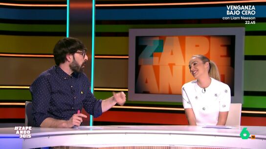 La zapeadora ha pedido a todo el equipo del programa que miren si tiene algo en su nariz y su compa&ntilde;ero no duda en contarlo frente a la c&aacute;mara. Descubre, en el v&iacute;deo principal, c&oacute;mo ha acabado este divertido momento. 