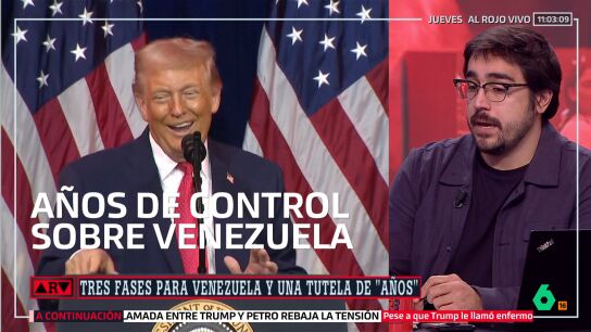 Eduardo Salda&ntilde;a analiza la intenci&oacute;n de Trump en Venezuela: "Proyecta la idea de ejercer un control absoluto en el pa&iacute;s"
