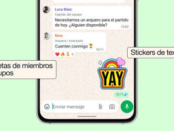 Las novedades de WhatsApp