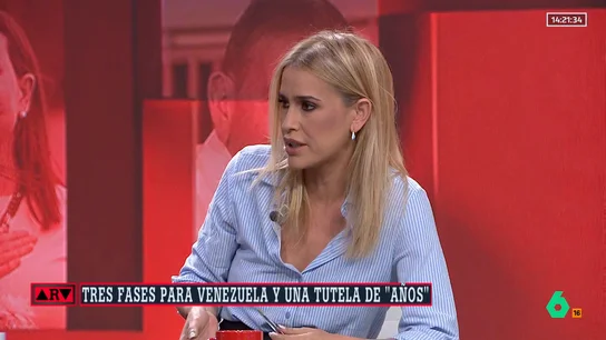 Afra Blanco, tajantes sobre Venezuela: "Creo que esto no va de libertad, va de los intereses de Trump" Afra Blanco, tajantes sobre Venezuela: "Creo que esto no va de libertad, va de los intereses de Trump"