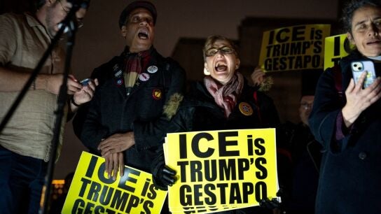 Protestas contra el ICE en EEUU