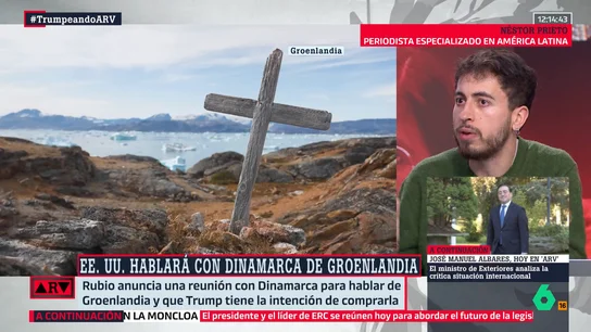 Néstor Prieto, sobre las acciones de Trump: "Es el momento de que Europa diga: 'hasta aquí'" Néstor Prieto, sobre las acciones de Trump: "Es el momento de que Europa diga: 'hasta aquí'"