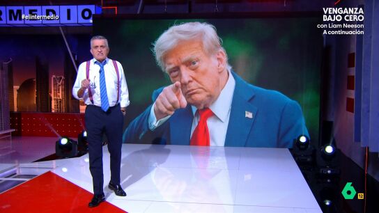 El presentador de El Intermedio afirma que Donald Trump es "un mat&oacute;n agresivo y sin escr&uacute;pulos" y que sus acciones apenas han generado reacciones entre la comunidad internacional. "Si agachamos la cabeza, lo que pas&oacute; en Venezuela ma&ntilde;ana pasar&aacute; en Groenlandia", se&ntilde;ala. 