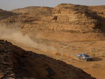 El piloto espa&ntilde;ol Carlos Sainz (Ford), en el Rally Dakar 2026. 