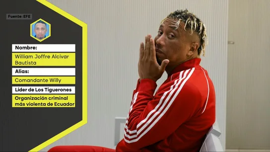 Grafismo en el que se muestra a Willy 'el Negro' Grafismo en el que se muestra a Willy 'el Negro'