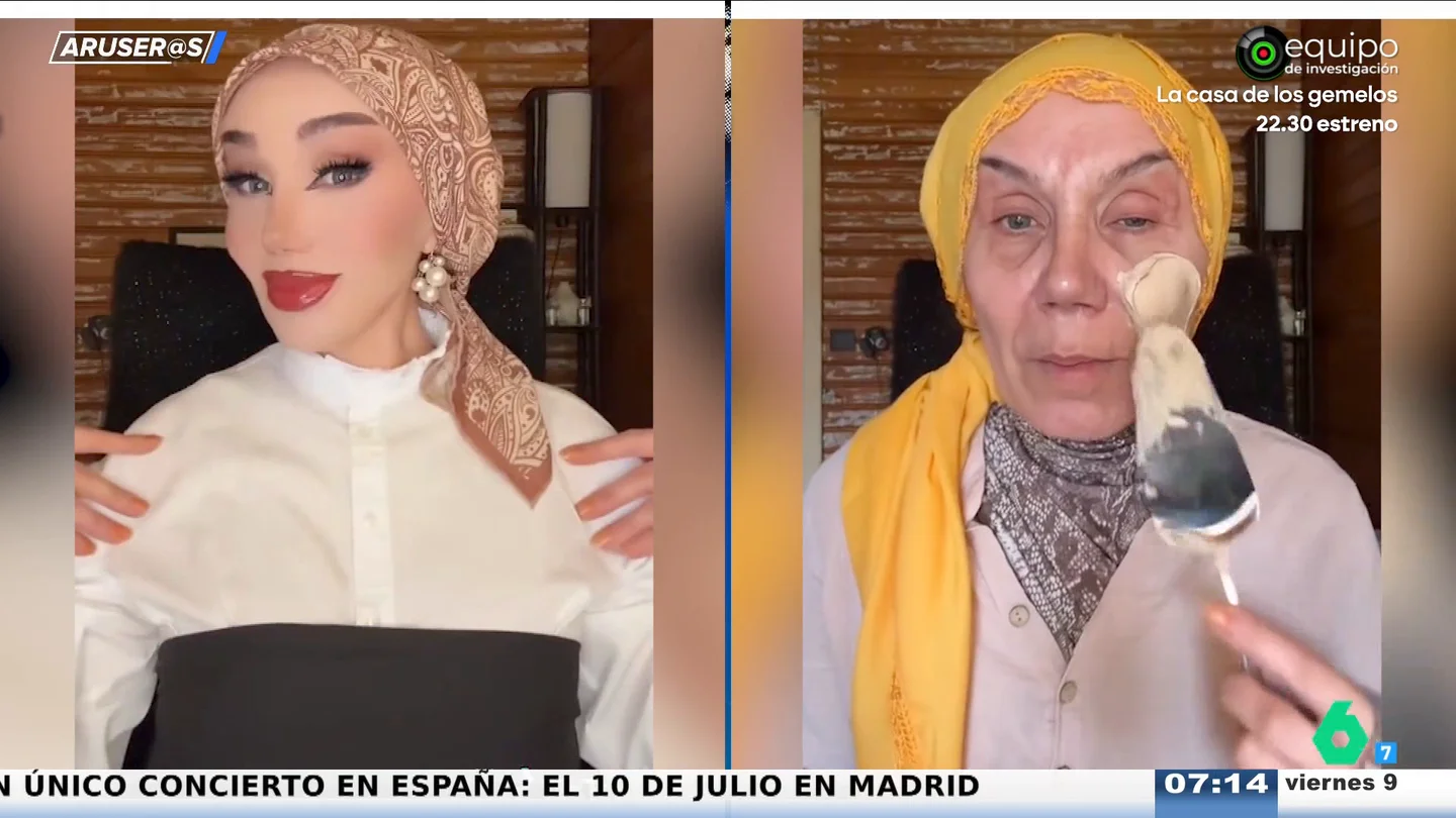 Alfonso Arús reacciona a la transformación de una influencer que aparenta 30 años menos con maquillaje Alfonso Arús reacciona a la transformación de una influencer que aparenta 30 años menos con maquillaje