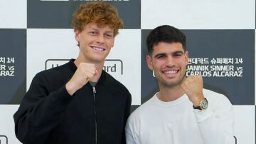 Jannik Sinner y Carlos Alcaraz