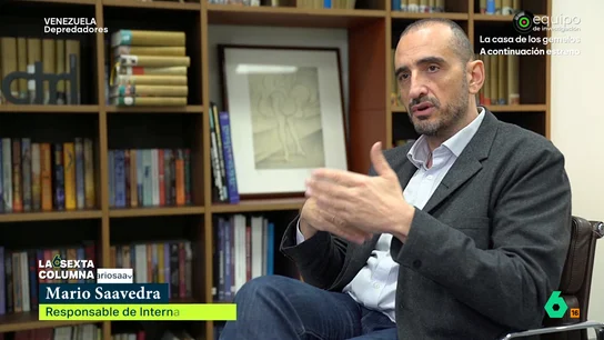 Mario Saavedra: "Trump se ha inventado la etiqueta de narcoterrorista para volver a violar la soberanía de un país" El presidente de Estados Unidos justificaba la detención de Nicolás Maduro afirmando que el presidente venezolano era el líder de una organización narcoterrorista, conocida como los Soles.