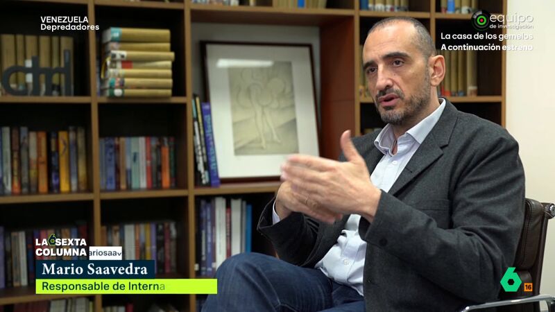 Mario Saavedra: "Trump se ha inventado la etiqueta de narcoterrorista para volver a violar la soberan&iacute;a de un pa&iacute;s"