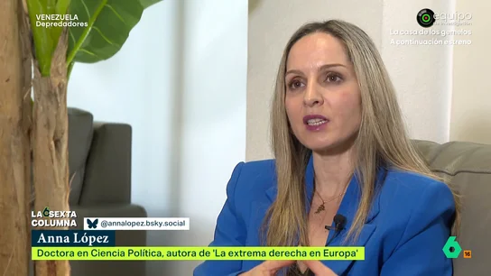 La advertencia de Anna López sobre el grupo neonazi The base: "La amenaza terrorista puede estar en cualquier parte" La acción de estos grupos ya se ha elevado al nivel de terrorismo. Además, ya operan a nivel local y cuentan con una célula en nuestro país.