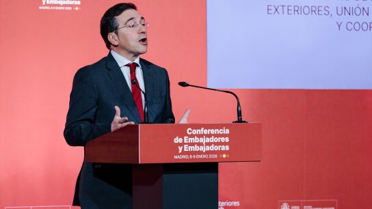 El ministro de Asuntos Exteriores, Uni&oacute;n Europea y Cooperaci&oacute;n, Jos&eacute; Manuel Albares.