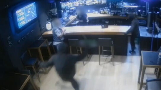 Detenidos dos hombres por un violento atraco a punta de machete frustrado en &Aacute;guilas (Murcia)