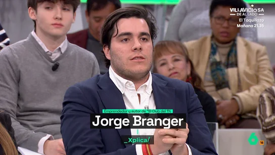 Jorge Branger, sobre que se compare a Donald Trump con Hitler: "Ganó con un 50% de los votos y Pedro Sánchez apenas supera el 30%" Jorge Branger, sobre que se compare a Donald Trump con Hitler: "Ganó con un 50% de los votos y Pedro Sánchez apenas supera el 30%"