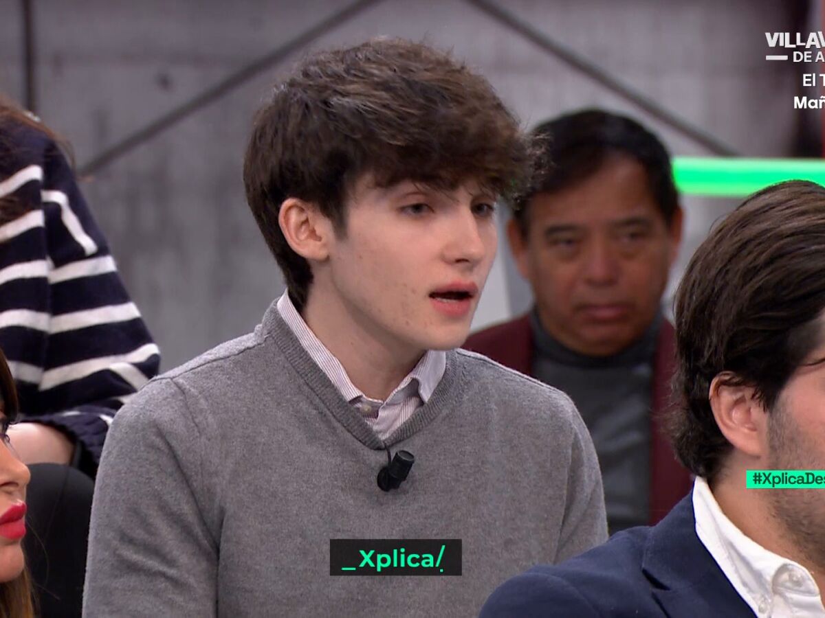 Un miembro de las juventudes del PP, sobre la radicalización de los  jóvenes: "Hace décadas que la extrema izquierda ejerce la violencia"