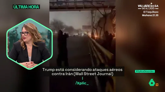 Ruth Ferrero apunta que Trump también busca el petróleo de Irán: "Bajo el paraguas de la libertad va a intervenir" Ruth Ferrero apunta que Trump también busca el petróleo de Irán: "Bajo el paraguas de la libertad va a intervenir"