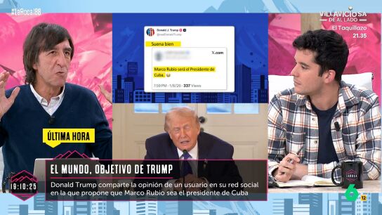 Benjam&iacute;n Prado: "Trump quiere pasar a la historia como pasan los emperadores y es a&ntilde;adi&eacute;ndole territorio al pa&iacute;s"