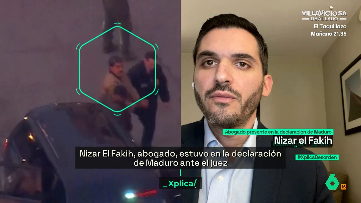 Un abogado que estuvo presente en la declaración de Maduro ante el juez: "El juez lo llamó al orden y empezó a cambiar su actitud a más cauteloso y hasta nervioso" Un abogado que estuvo presente en la declaración de Maduro ante el juez: "El juez lo llamó al orden y empezó a cambiar su actitud a más cauteloso y hasta nervioso"
