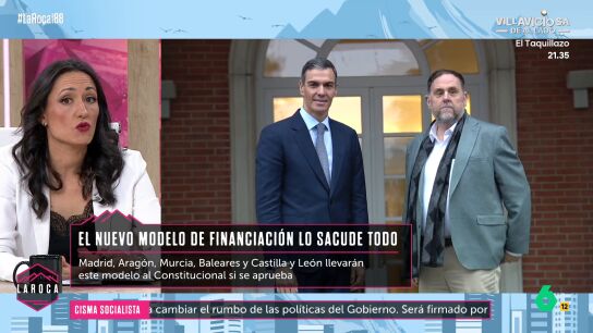 Ana Mart&iacute;n se muestra muy cr&iacute;tica con el modelo de financiaci&oacute;n: "Es un banquete para Catalu&ntilde;a y un men&uacute; diario para el resto"