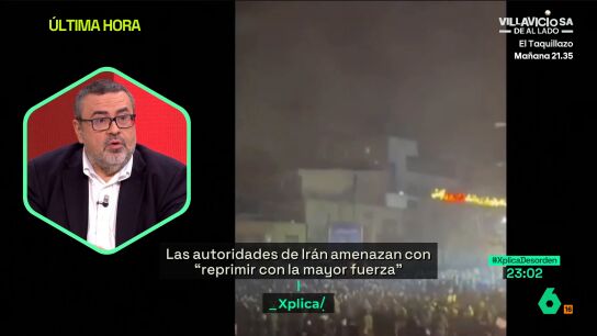 Pedro Rodr&iacute;guez analiza "el momento m&aacute;s cr&iacute;tico" en Ir&aacute;n: "El &uacute;ltimo a&ntilde;o ha sido catastr&oacute;fico para el r&eacute;gimen"