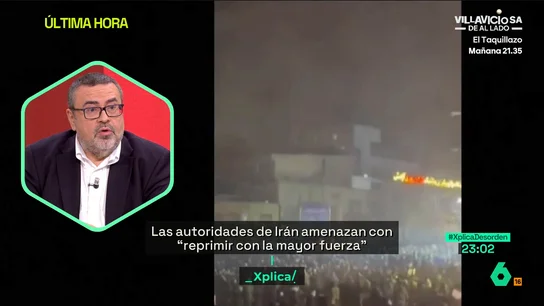 Pedro Rodríguez analiza "el momento más crítico" en Irán: "El último año ha sido catastrófico para el régimen" Pedro Rodríguez analiza "el momento más crítico" en Irán: "El último año ha sido catastrófico para el régimen"