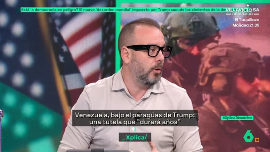 Antonio Maestre: "Trump lo único que ha hecho es despojarse de la hipocresía de vender a EEUU como defensor del orden libre" Antonio Maestre: "Trump lo único que ha hecho es despojarse de la hipocresía de vender a EEUU como defensor del orden libre"