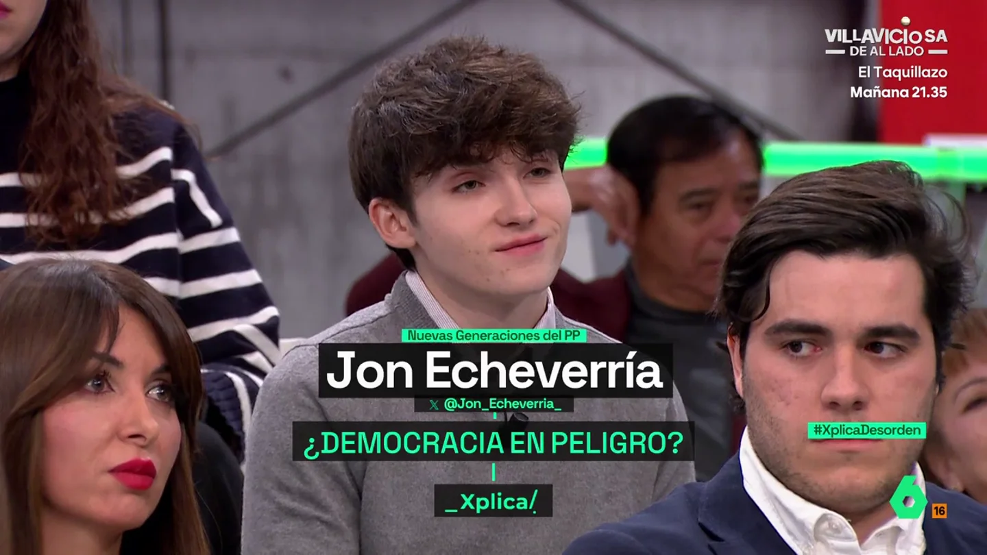 Jon Echevarría (PP) acusa a "la izquierda" de "fomentar la radicalidad": "Ha habido un pendulazo y ahora hay jóvenes radicales de derechas" Jon Echevarría (PP) acusa a "la izquierda" de "fomentar la radicalidad": "Ha habido un pendulazo y ahora hay jóvenes radicales de derechas"