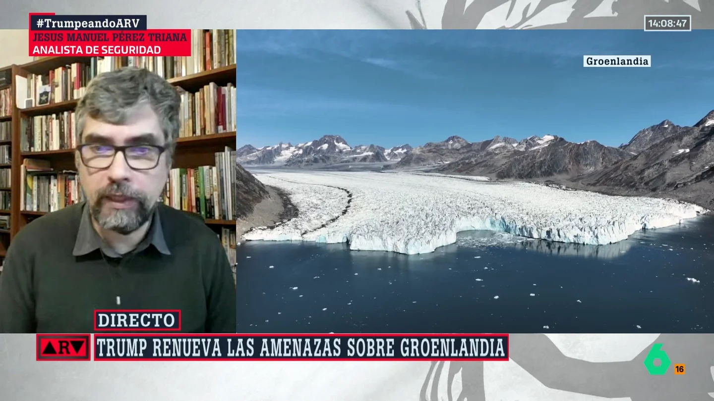Pérez Triana, sobre Groenlandia: "Ya hay movimientos de la OTAN, Reino Unido, Francia y Alemania, diciendo que si hay que desplegar tropas, adelante" Pérez Triana, sobre Groenlandia: "Ya hay movimientos de la OTAN, Reino Unido, Francia y Alemania, diciendo que si hay que desplegar tropas, adelante"
